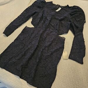 Express Goth Lace Dress - NWT - Size XL
